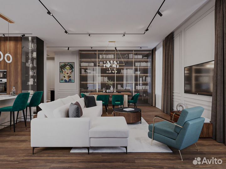 Дизайн-проект интерьера в Новосибирске