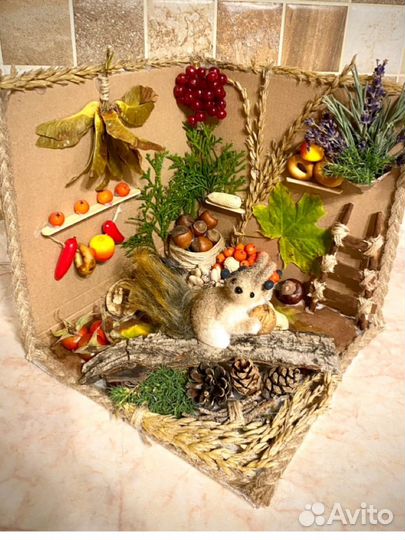 Осенняя поделка в садик, в школу