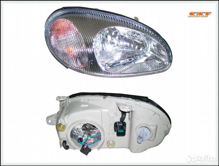 Фара daewoo chevrolet lanos 97