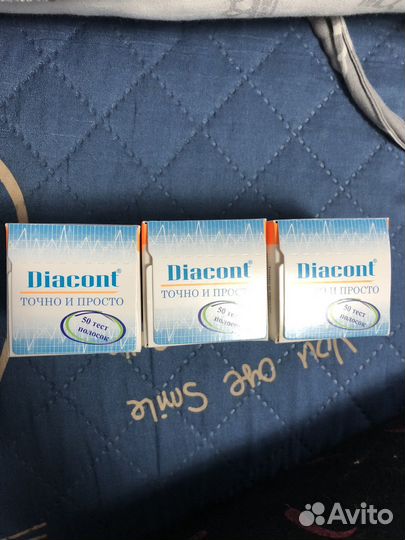 Тест полоски диаконт diacont