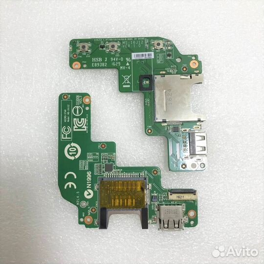 Дополнительные платы (usb\audio) для ноутбука MSI