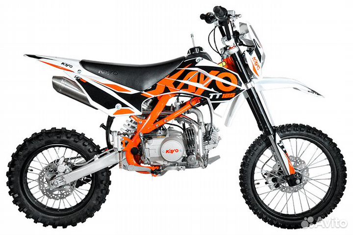 Питбайк kayo basic K125EA 17/14 KRZ (п/автомат, эл