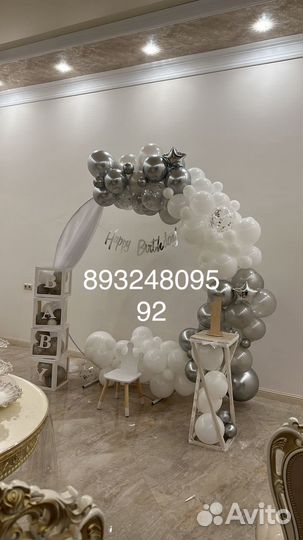 Оформление шарами