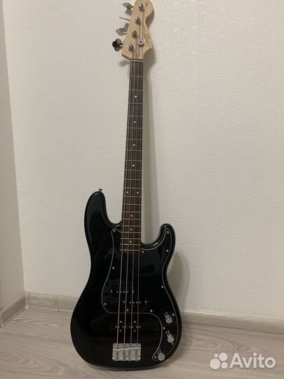 Бас-гитара Fender Squier affinity PJ bass BWB PG