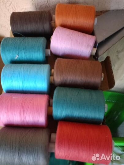 Нитки швейные бабины