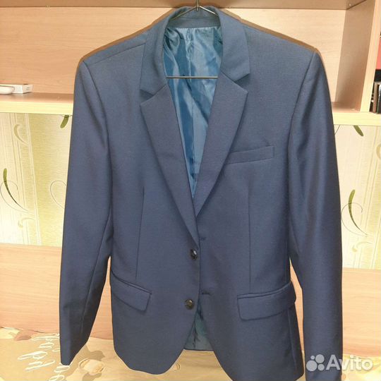 Пиджак школьный для мальчика 164