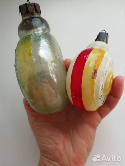 Елочные игрушки СССР