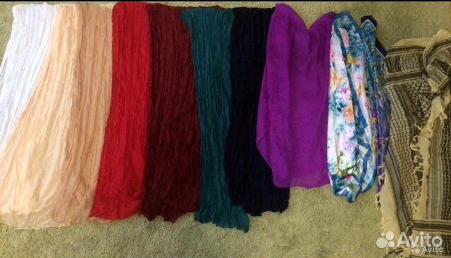 Палантины, шарфы пакетом