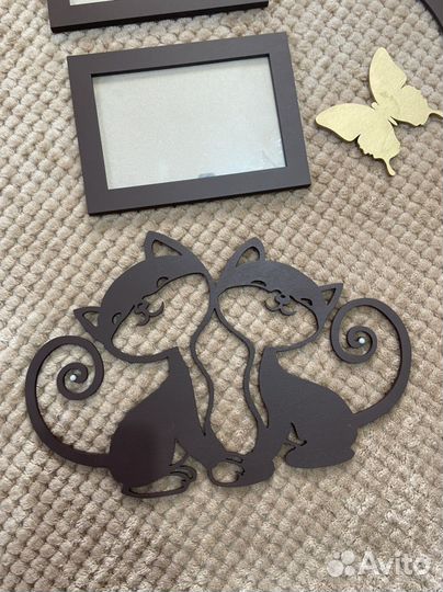 Фоторамки на стену с декором