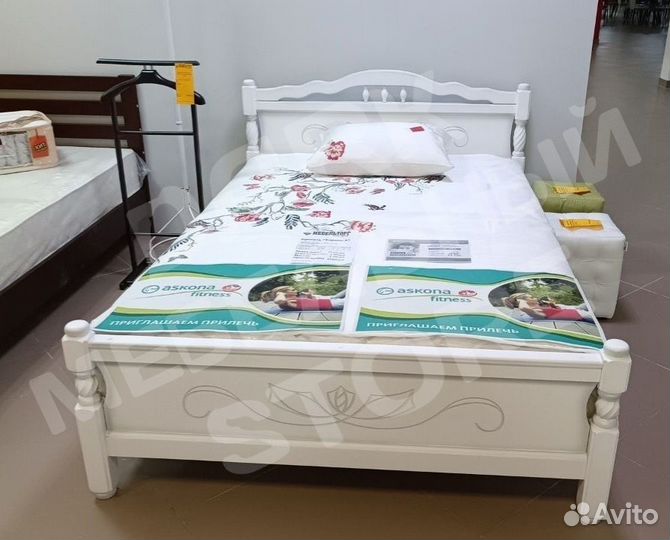 Кровать 120 массив