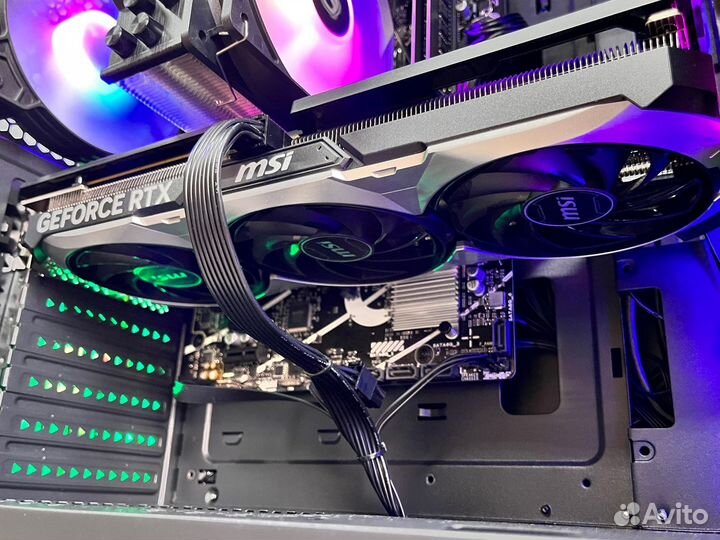 Игровой компьютер новый Core i5 12400F+ 32gb+ RTX4