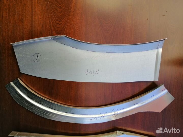 Арки задние chevrolet niva