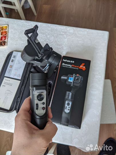 Трехосевой стабилизатор hohem isteady pro 4 gimbal