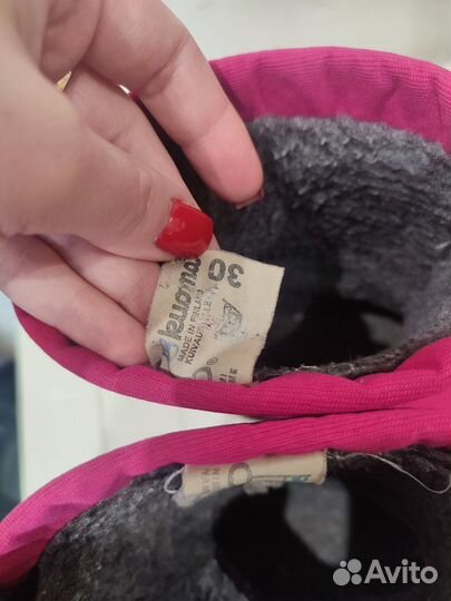 Сапоги зимние для девочки, 30 размер