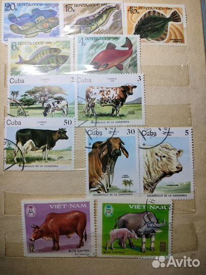 Марки(альбом с марками)