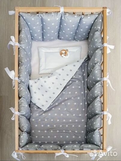 Бортики в детскую кроватку