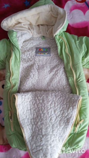 Зимний комбенизон (конверт) 80