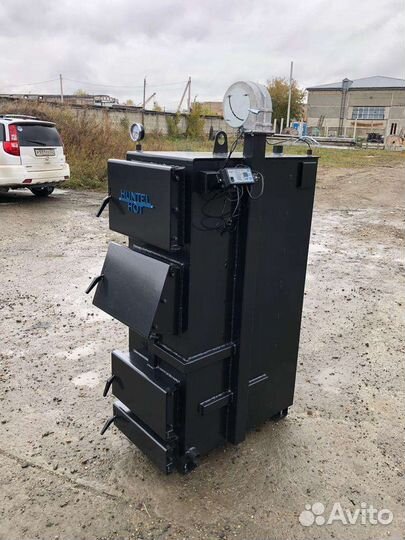 Твердотопливный котел длительного горения