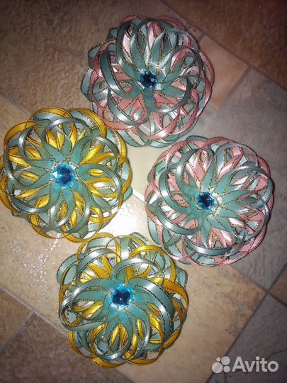 Украшения для волос (Банты на резинке)