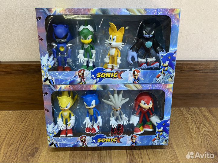 Фигурки Соник 8 шт