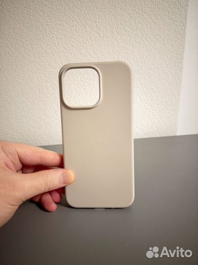 Чехол на iPhone 15 pro max, серый