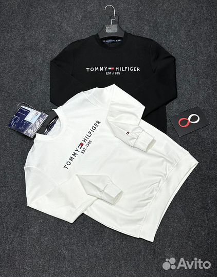 Tommy hilfiger свитшот все размеоы Турция хлопок