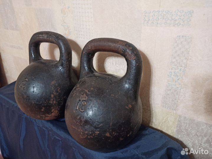 Гиря чугунная 16 кг