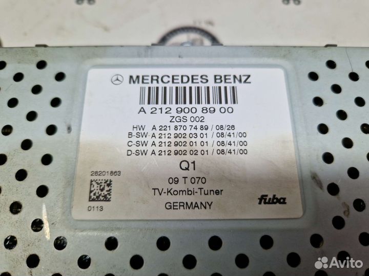 TV тюнер (тв тюнер) для Mercedes W212
