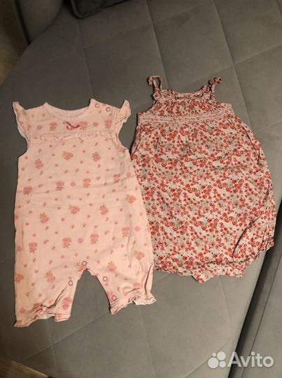 Одежда на девочку Zara, Next, H&M от 0 до 3 лет