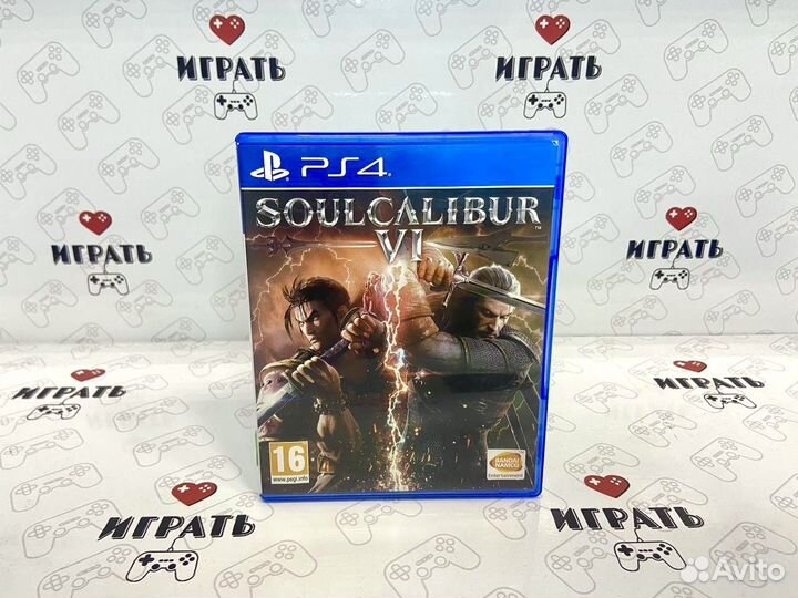 Soul Calibur 6 VI PS4 (resale)