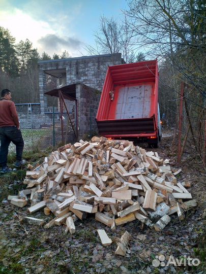 Дрова колотые