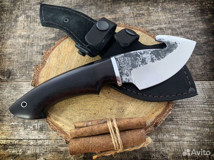Охотничий Скиннер с крючком из кованой стали х12мф