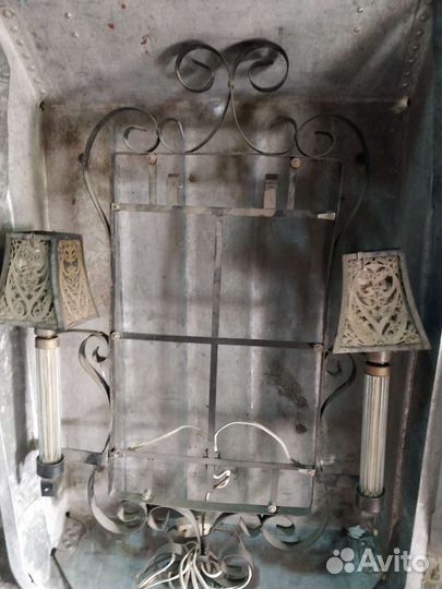 Зеркало с подсветкой бу