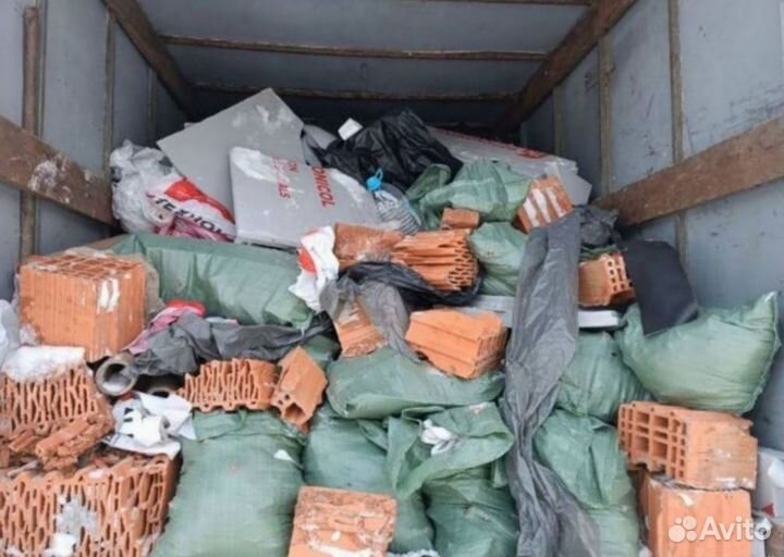 Вывоз мусора на газели