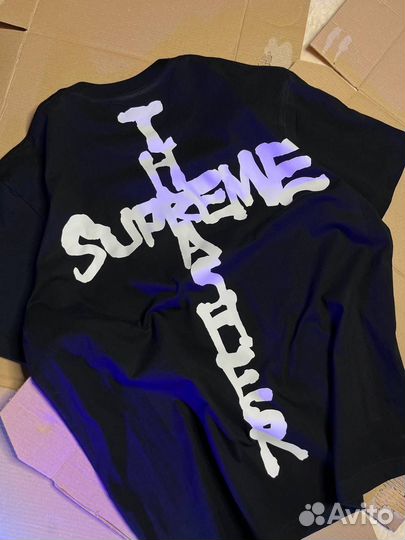 Футболки supreme x Trasher