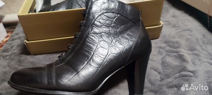 Ботильоны натуральная кожа 38