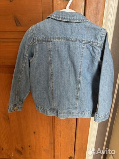 Джинсовая куртка для девочки 98 104