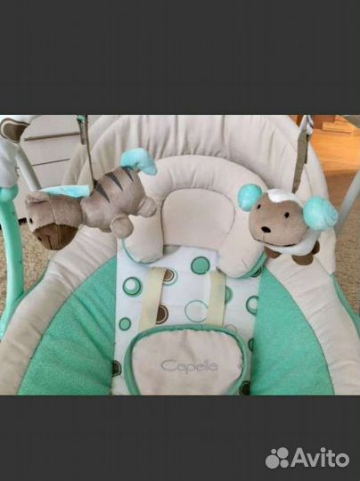 Детские электронные качели для новорожденных