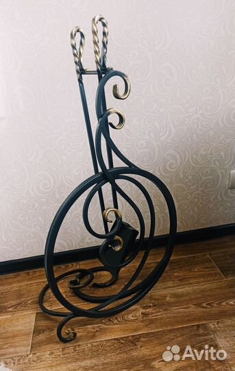 Кованый каминный набор