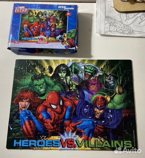 Пазлы marvel