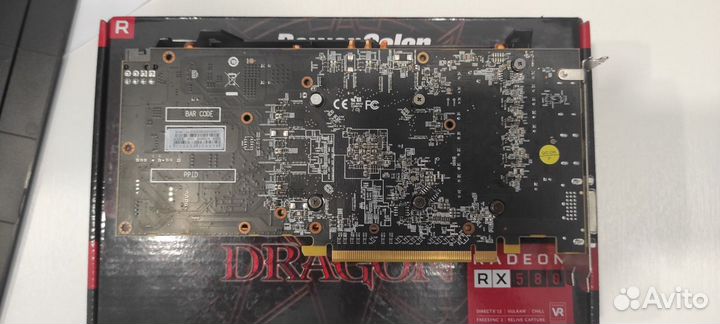 Видеокарта rx 570 8gb, rx 580 8gb