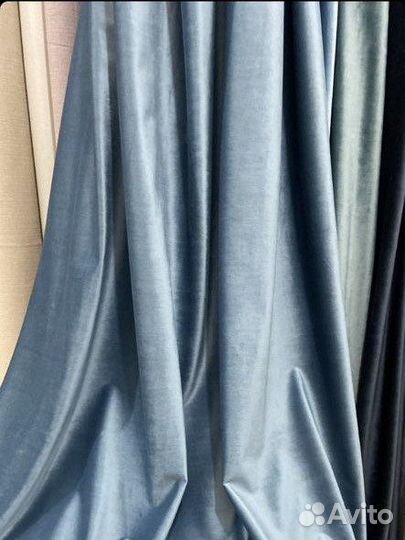 Шторы велюровые