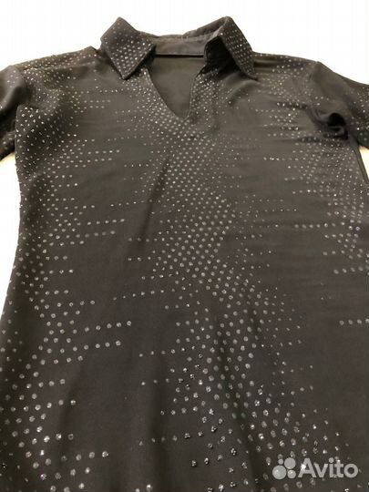 Черные боди без страз для бальных танцев