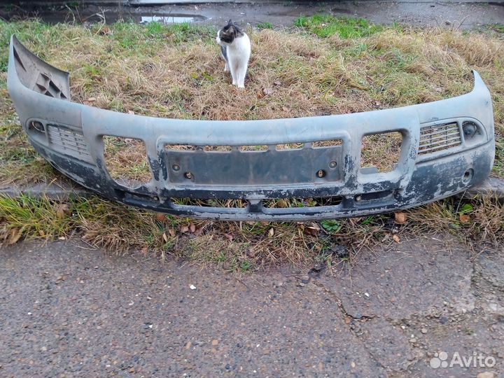 Бампер газель нового образца узкий
