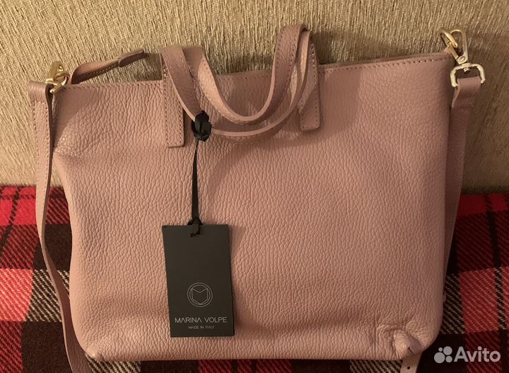 Сумка женская натуральная кожа новая италия