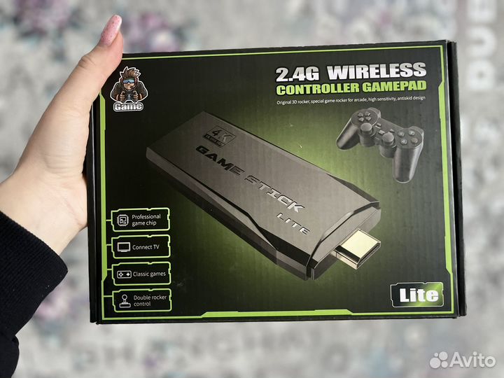 Игровая приставка game stick 64gb