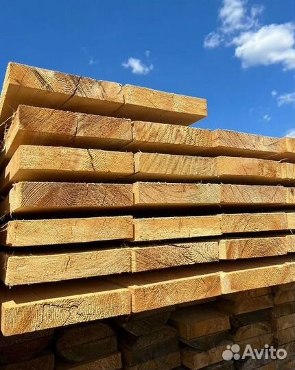 Брус обрезной 200х200х6000мм 1 сорт ГОСТ