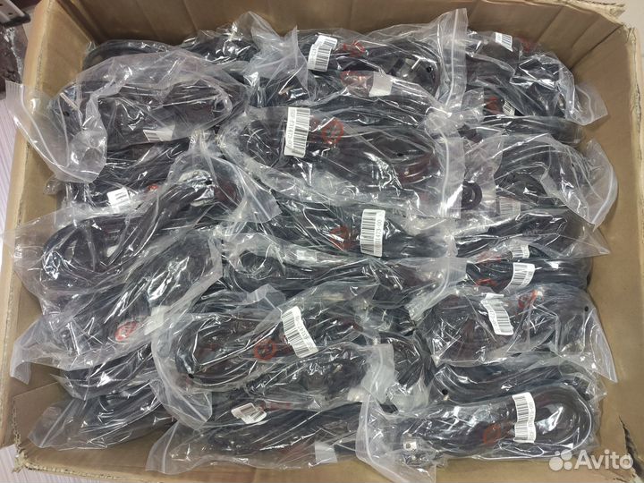 Новые сетевые кабели питания для пк и мониторов