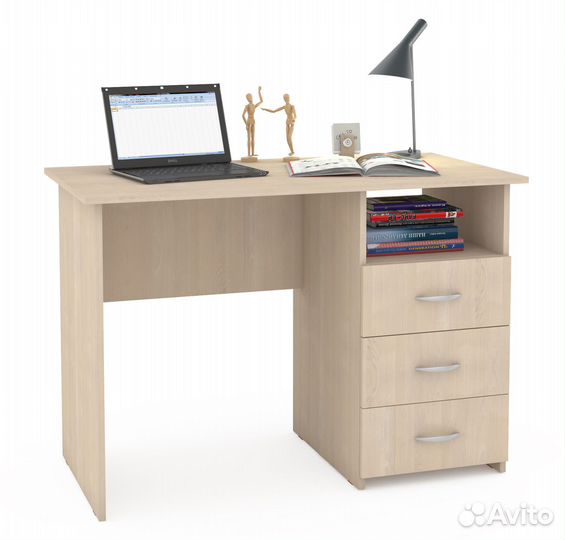 Компьютерный стол Комфорт 10 ск дуб паллада