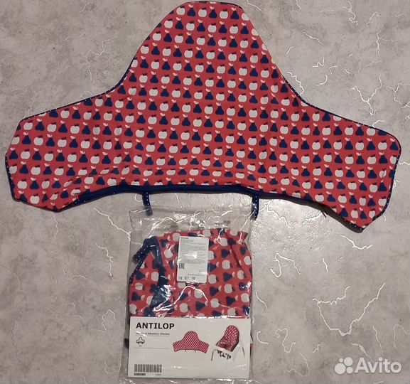 Чехол Antilop для стульчика для кормления Икея